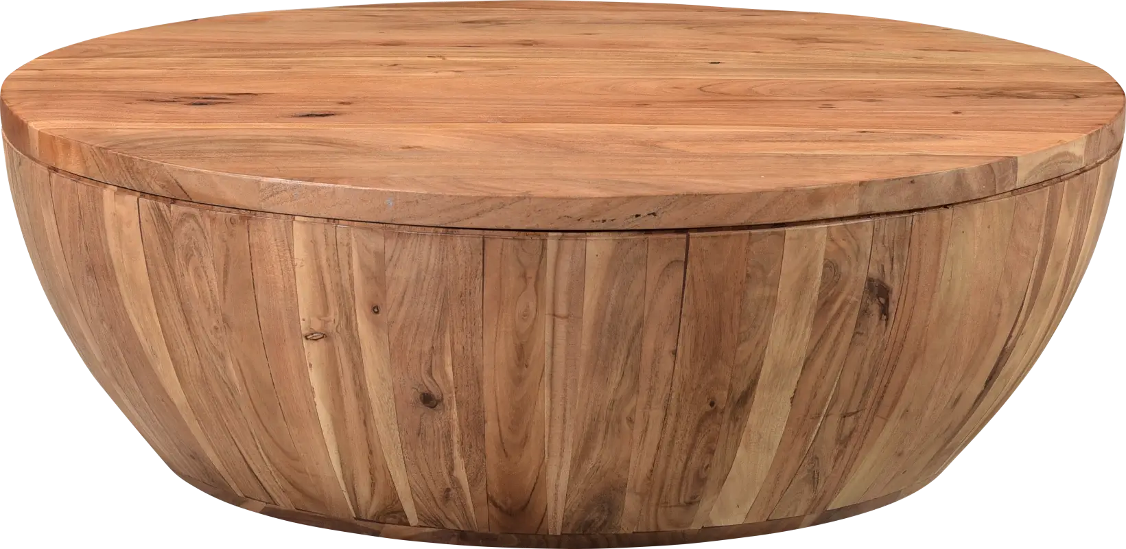 Corkwood Brown Storage Cocktail Table