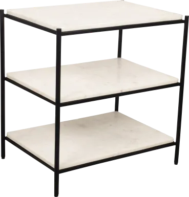 Cragmont White Nightstand