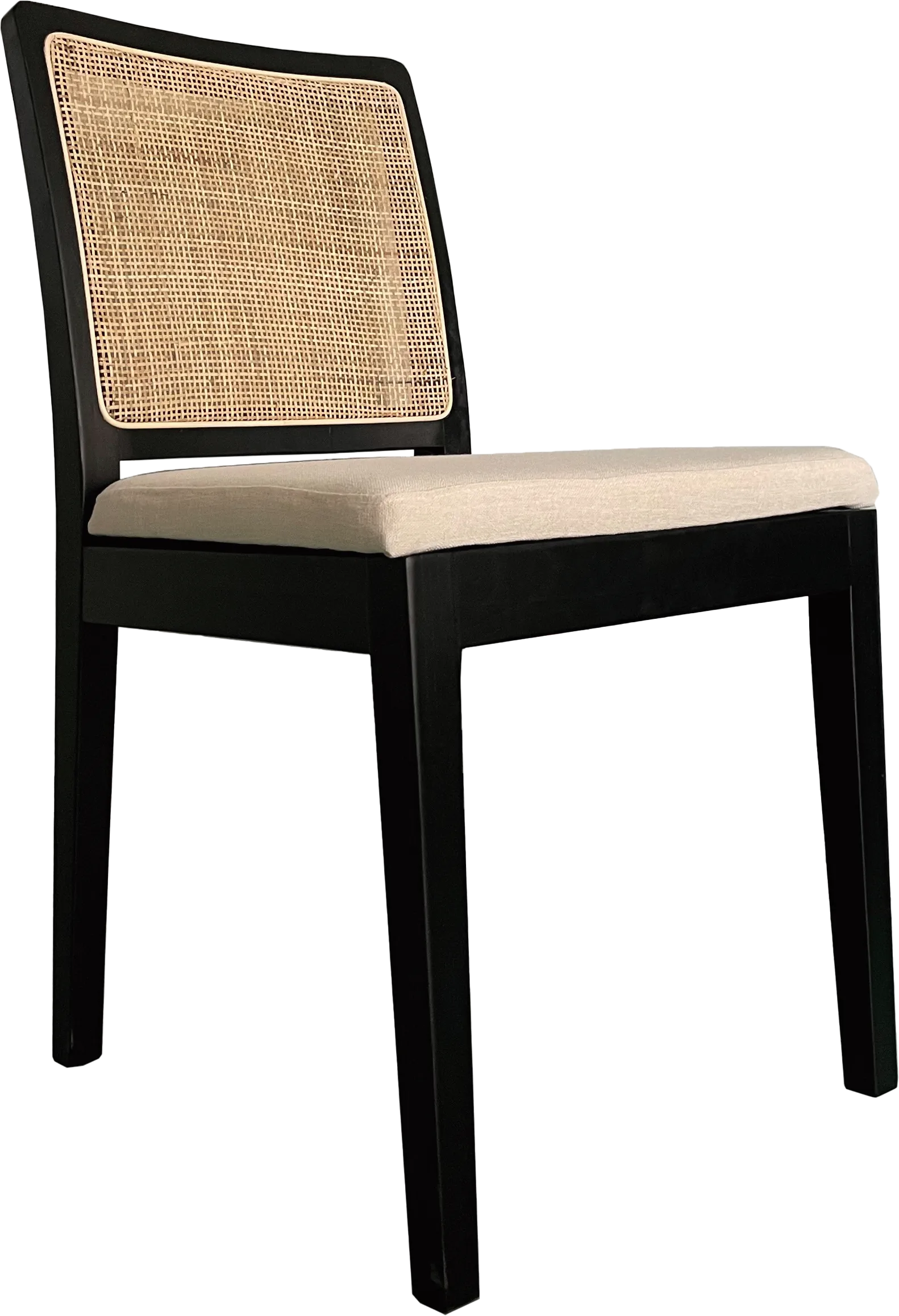 Logarto Black Side Chair, Set of 2 - Image 1