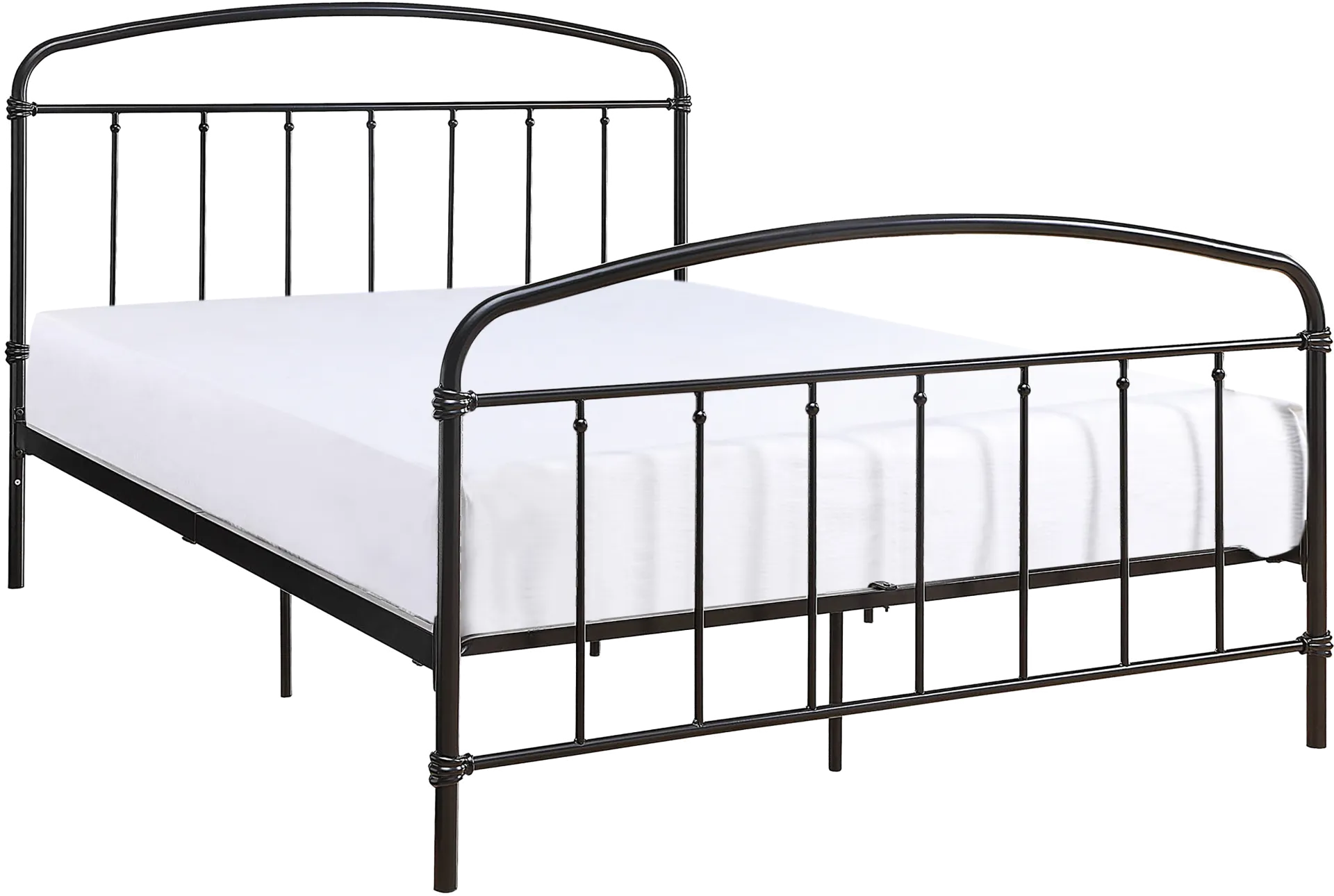 Airymont Black Queen Platform Bed - Image 1