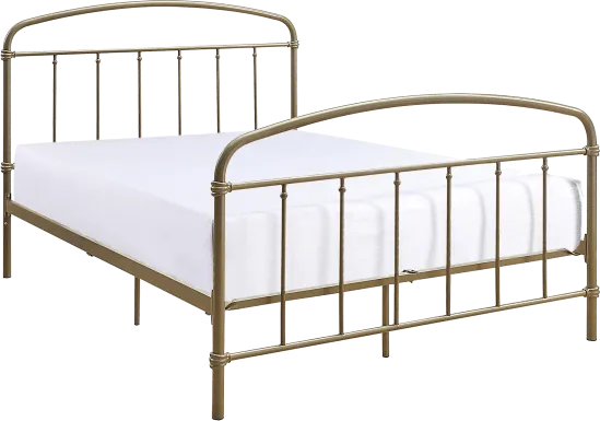 Airymont Gold Full Platform Bed