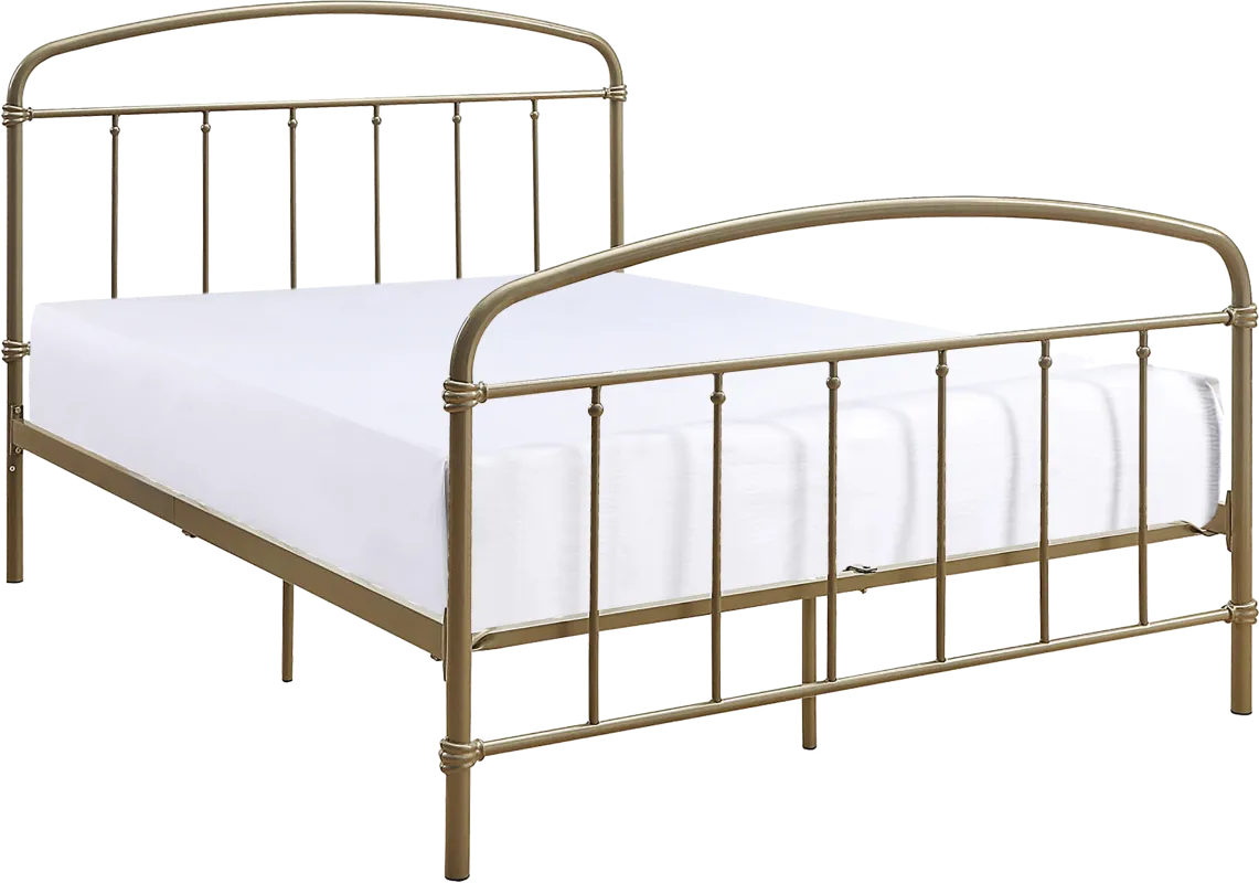 Airymont Gold Full Platform Bed
