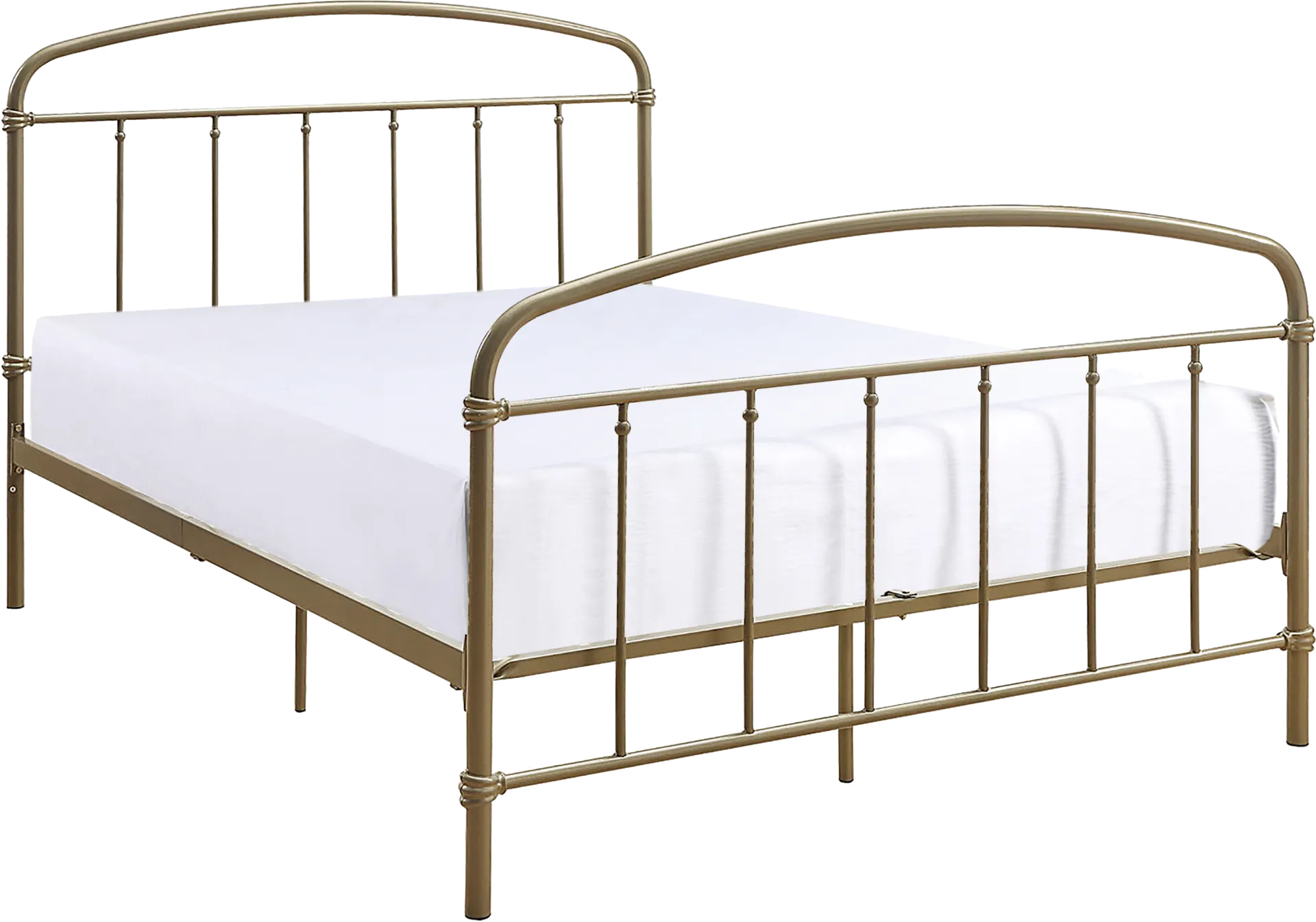 Airymont Gold Full Platform Bed - Image 1