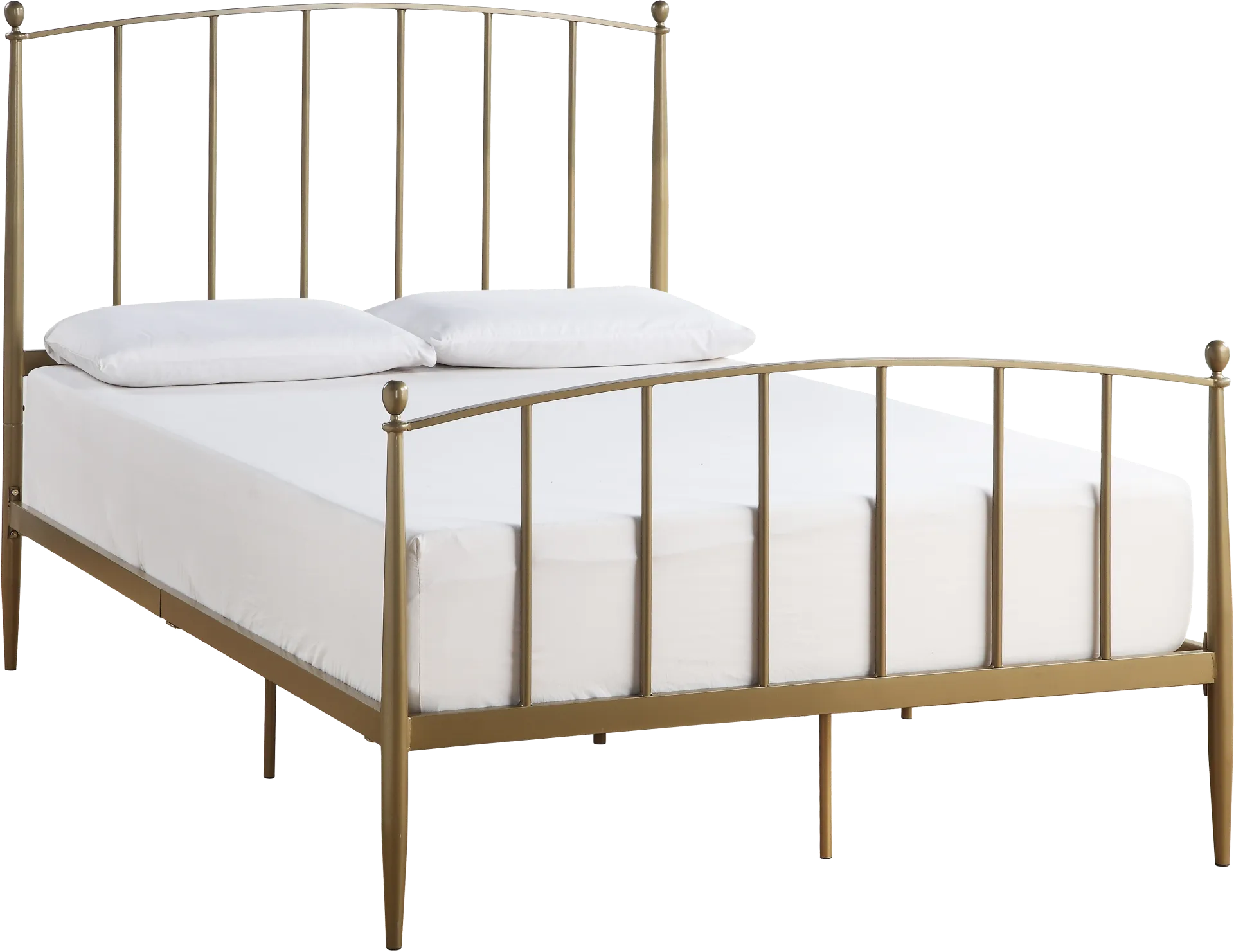 Alicemont Gold Full Platform Bed - Image 1