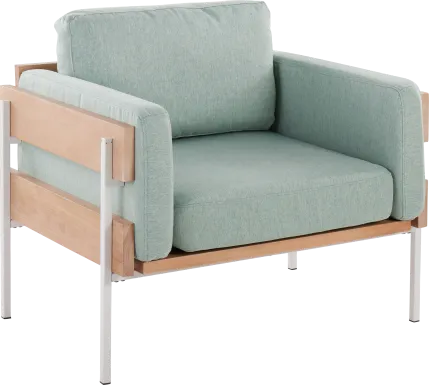 Clyburn Green Accent Chair