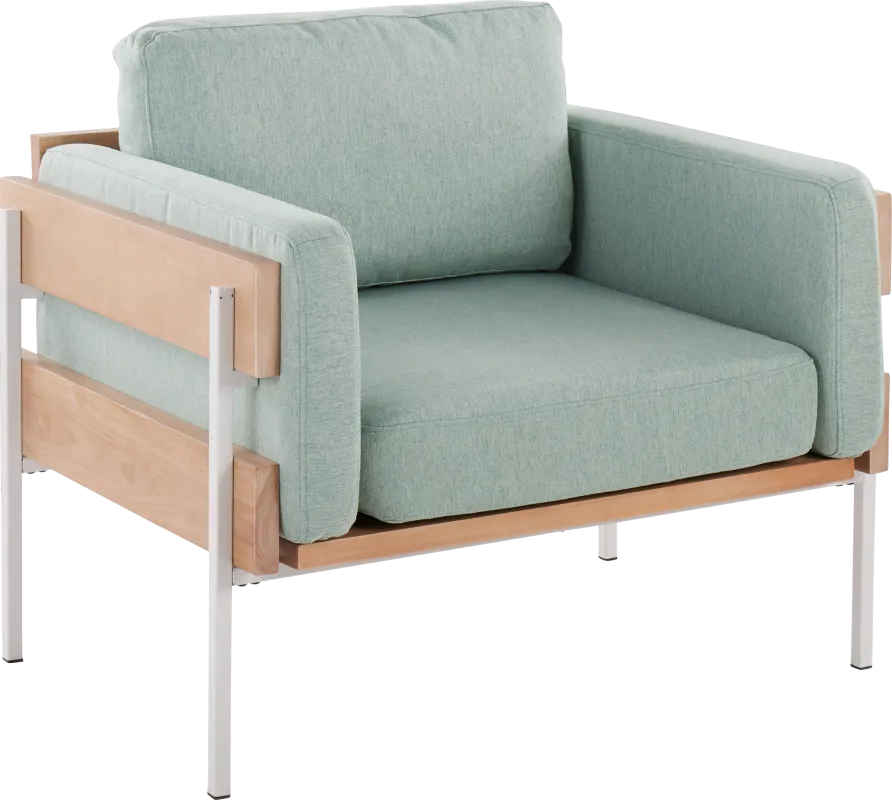 Clyburn Green Accent Chair