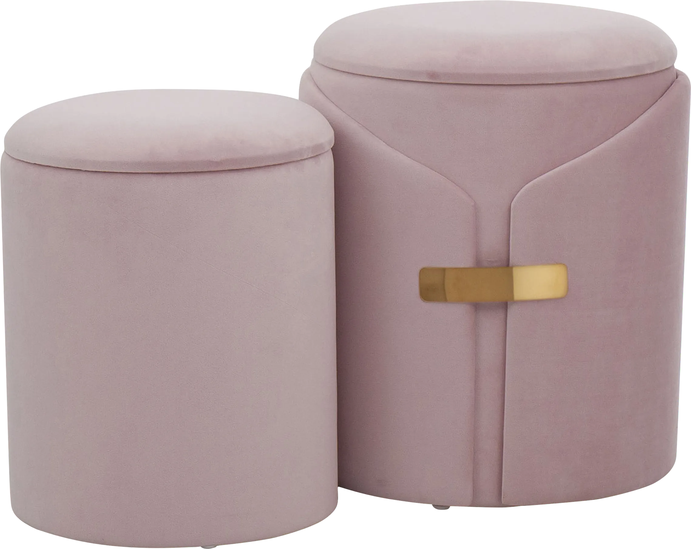 Atholgate Blush Ottoman, Set of 2 - Thumbnail - Image 1