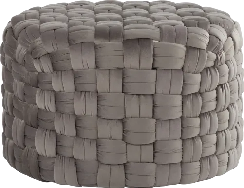 Colearine Gray Ottoman