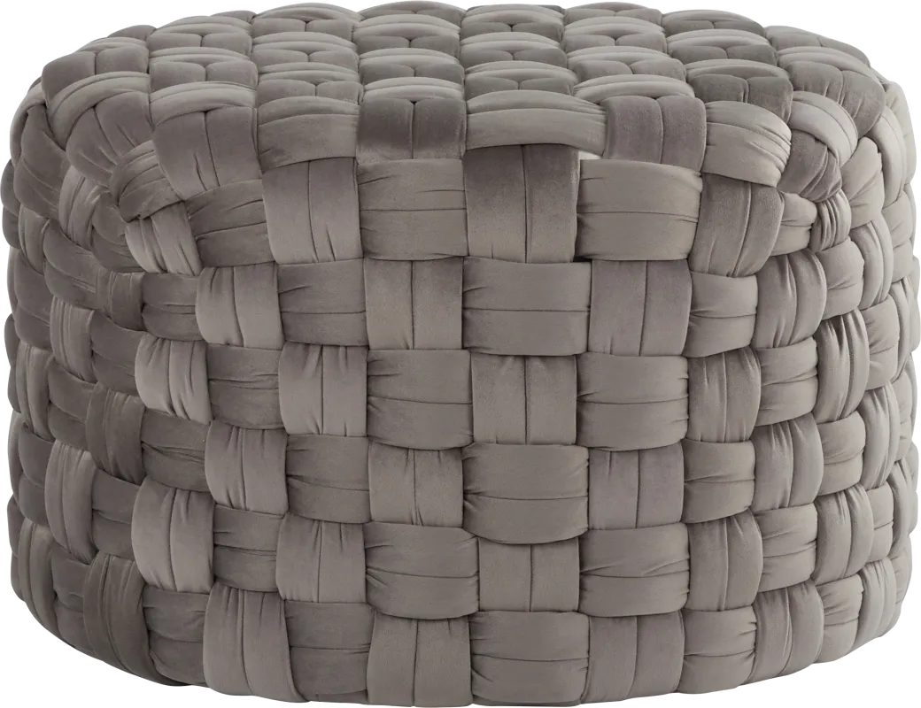Colearine Gray Ottoman