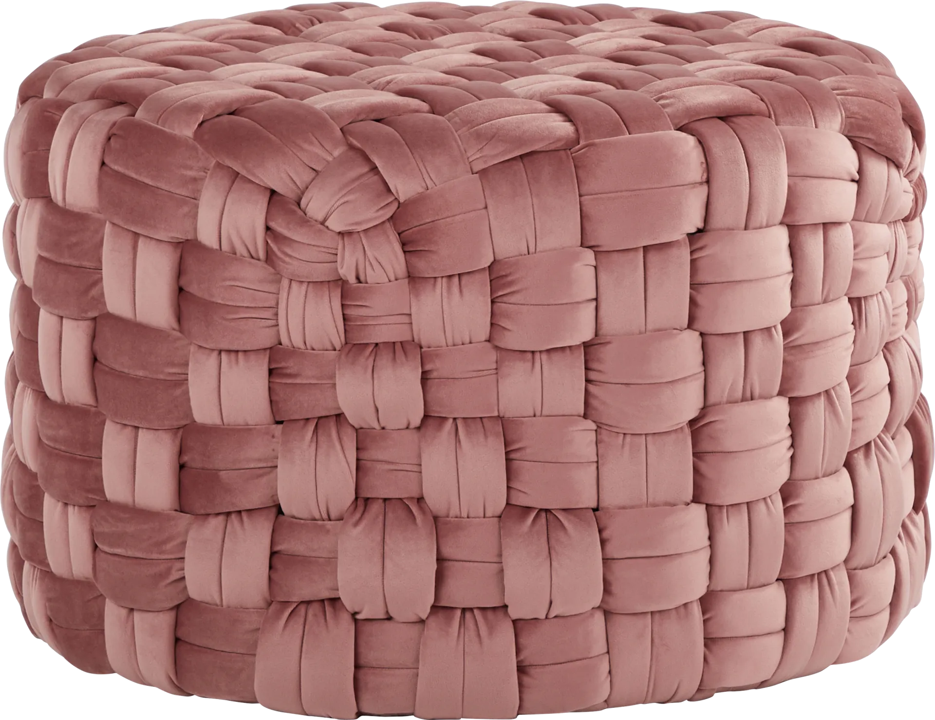 Colearine Blush Ottoman - Image 1