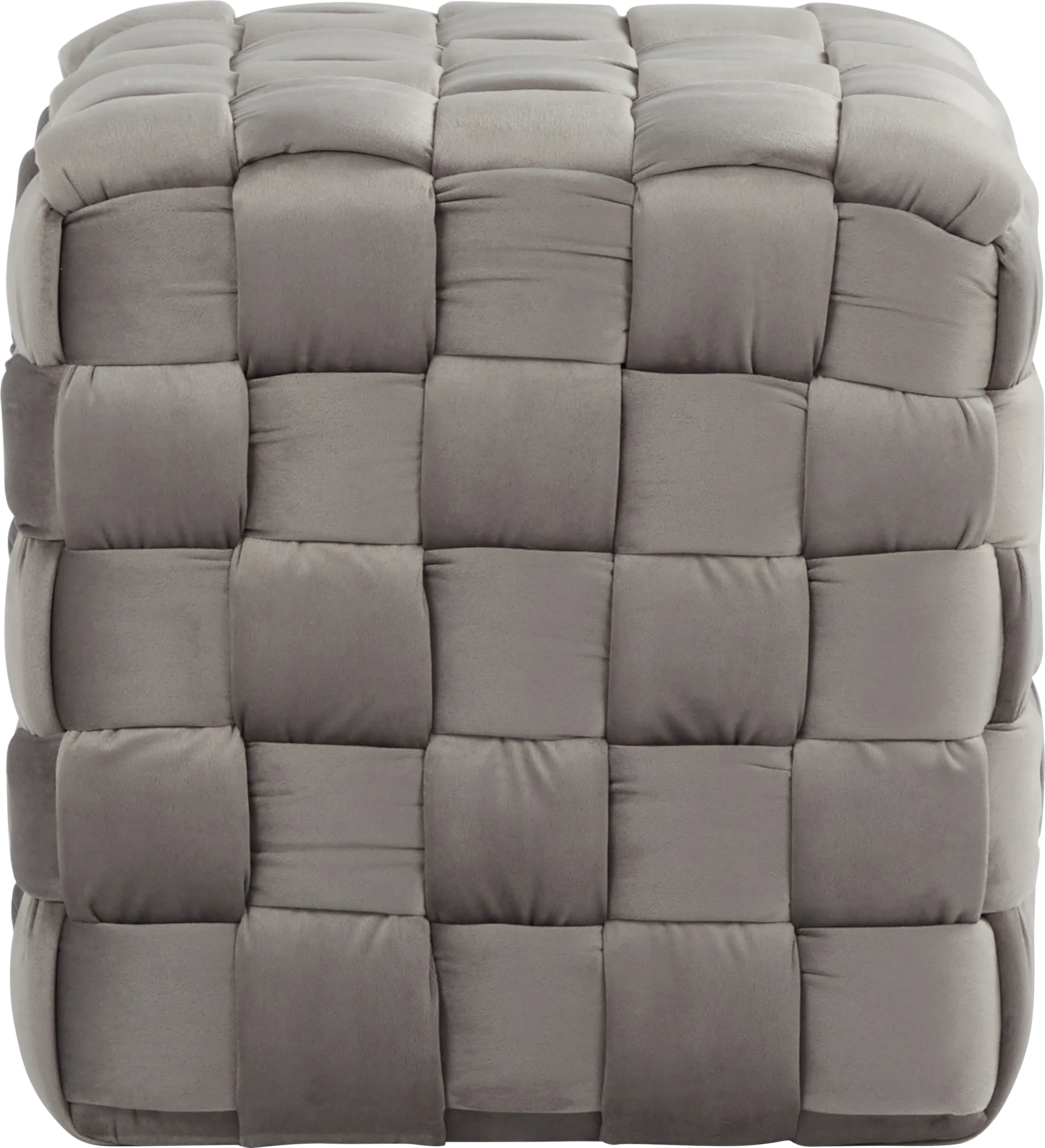 Copeleigh Gray Ottoman - Thumbnail - Image 1