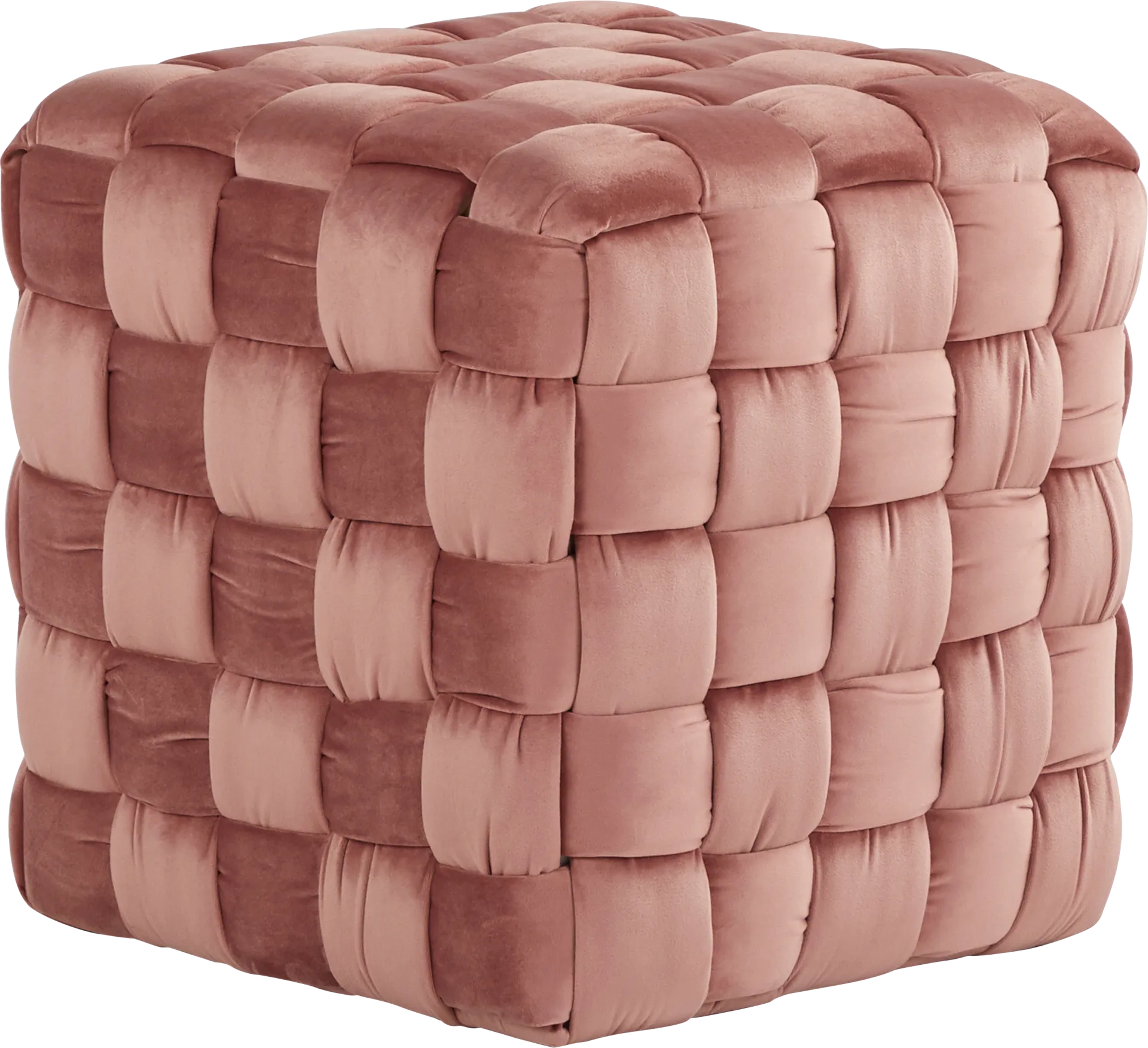 Copeleigh Blush Ottoman - Image 1