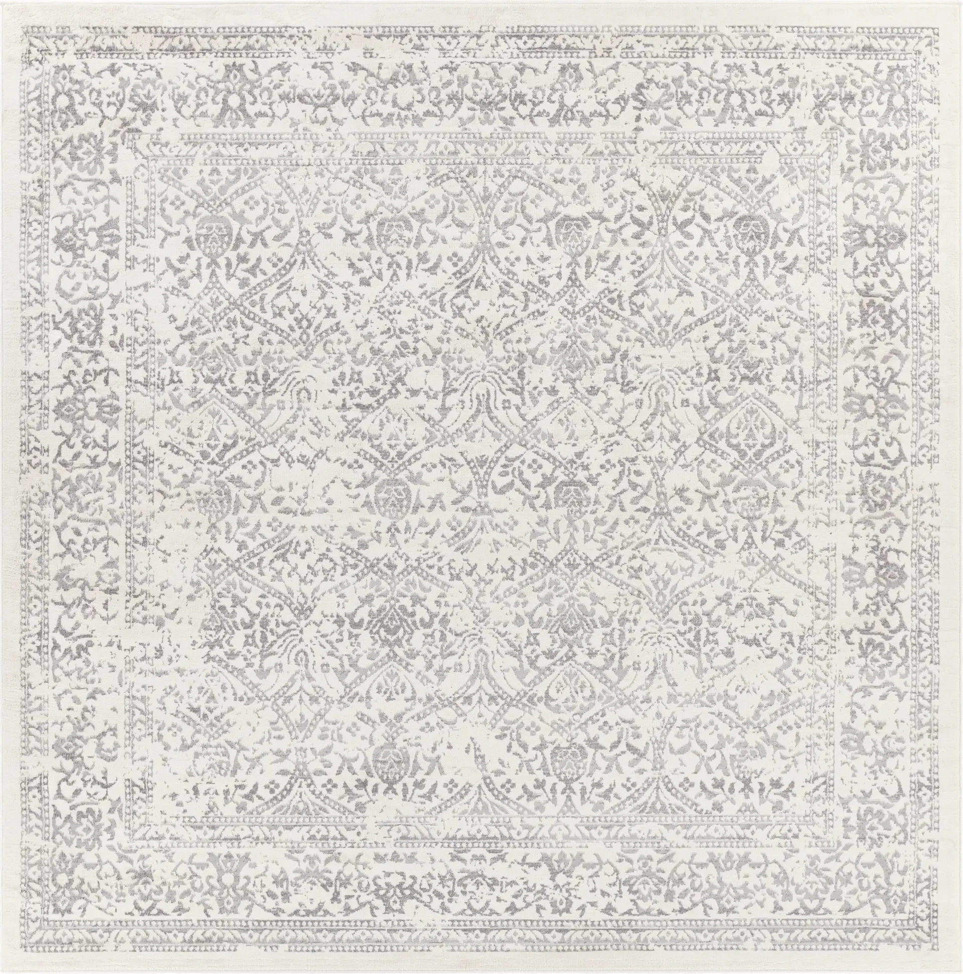 Shinnwood I Off-White 7'10 Square Rug