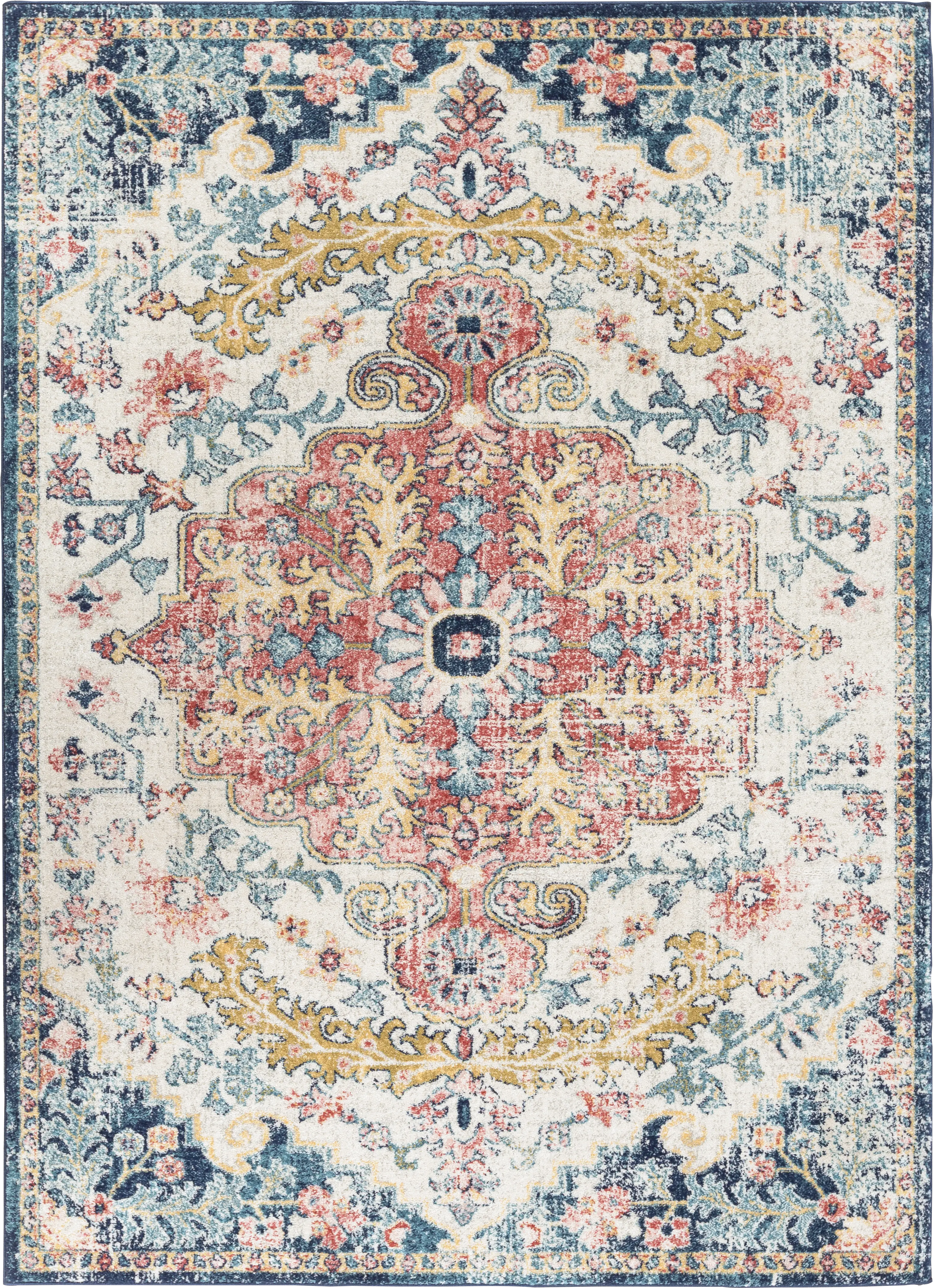 Stradleigh Blue 6'7 x 9' Rug