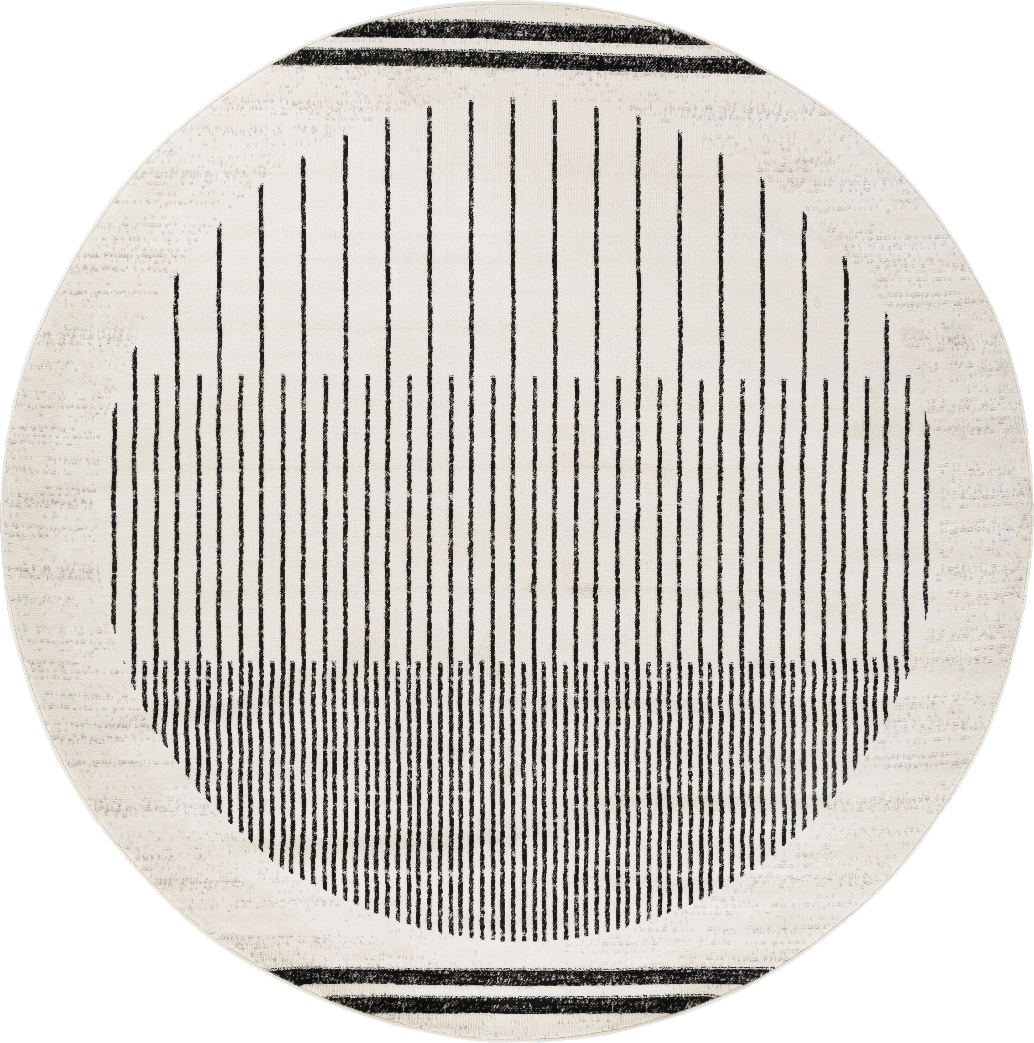 Spofford IV Black 7'10 Round Rug