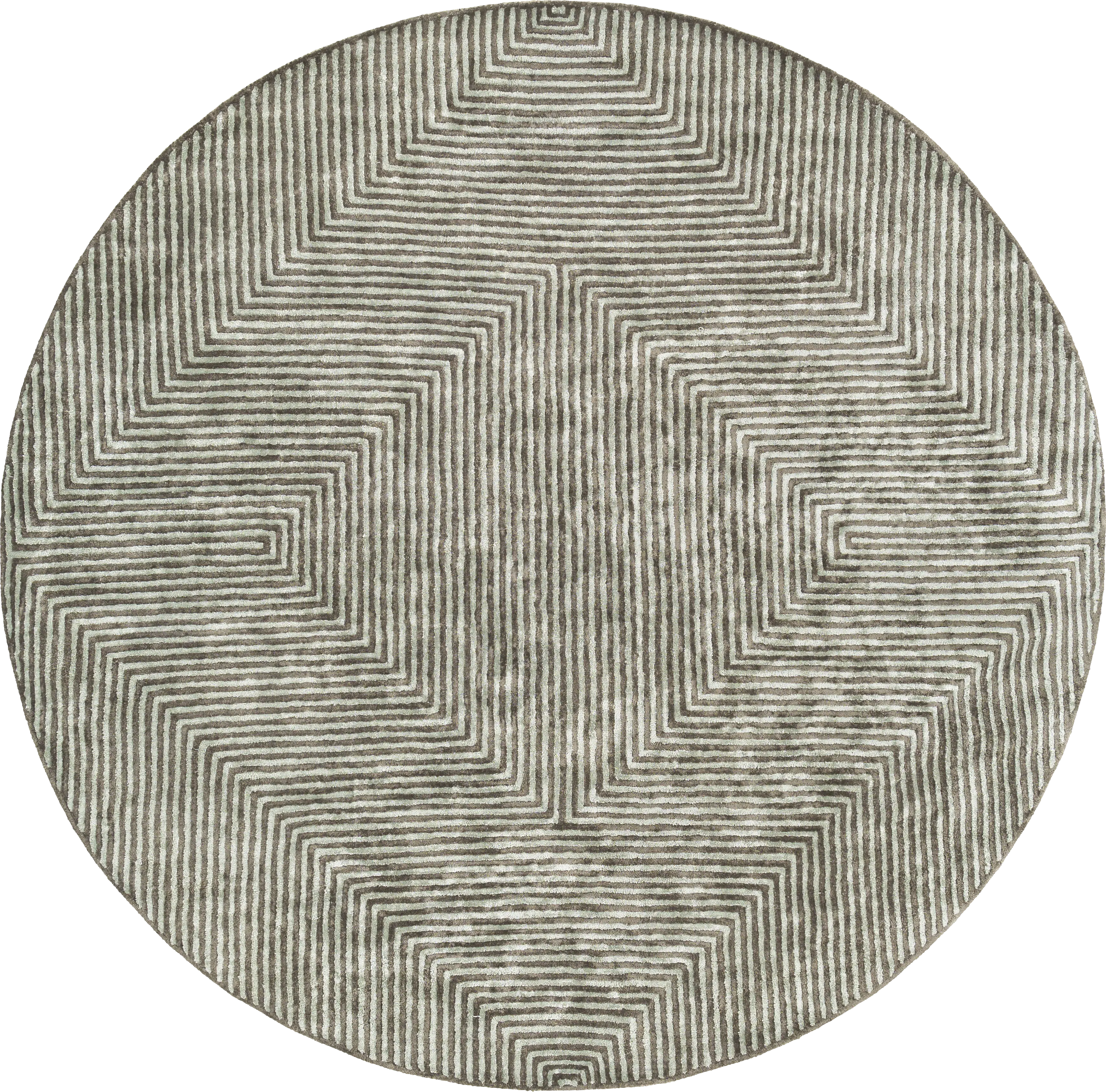 Splitbrook Charcoal 8' Round Rug