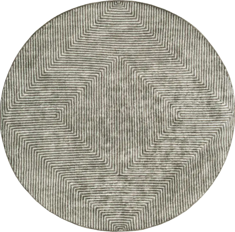 Splitbrook Charcoal 8' Round Rug