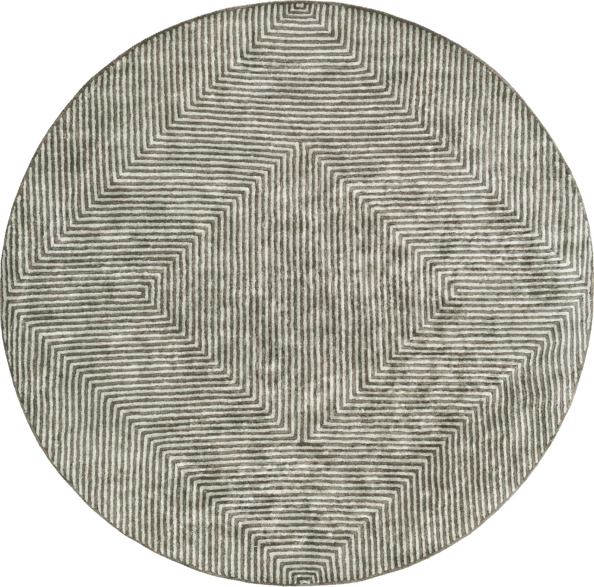 Splitbrook Charcoal 8' Round Rug