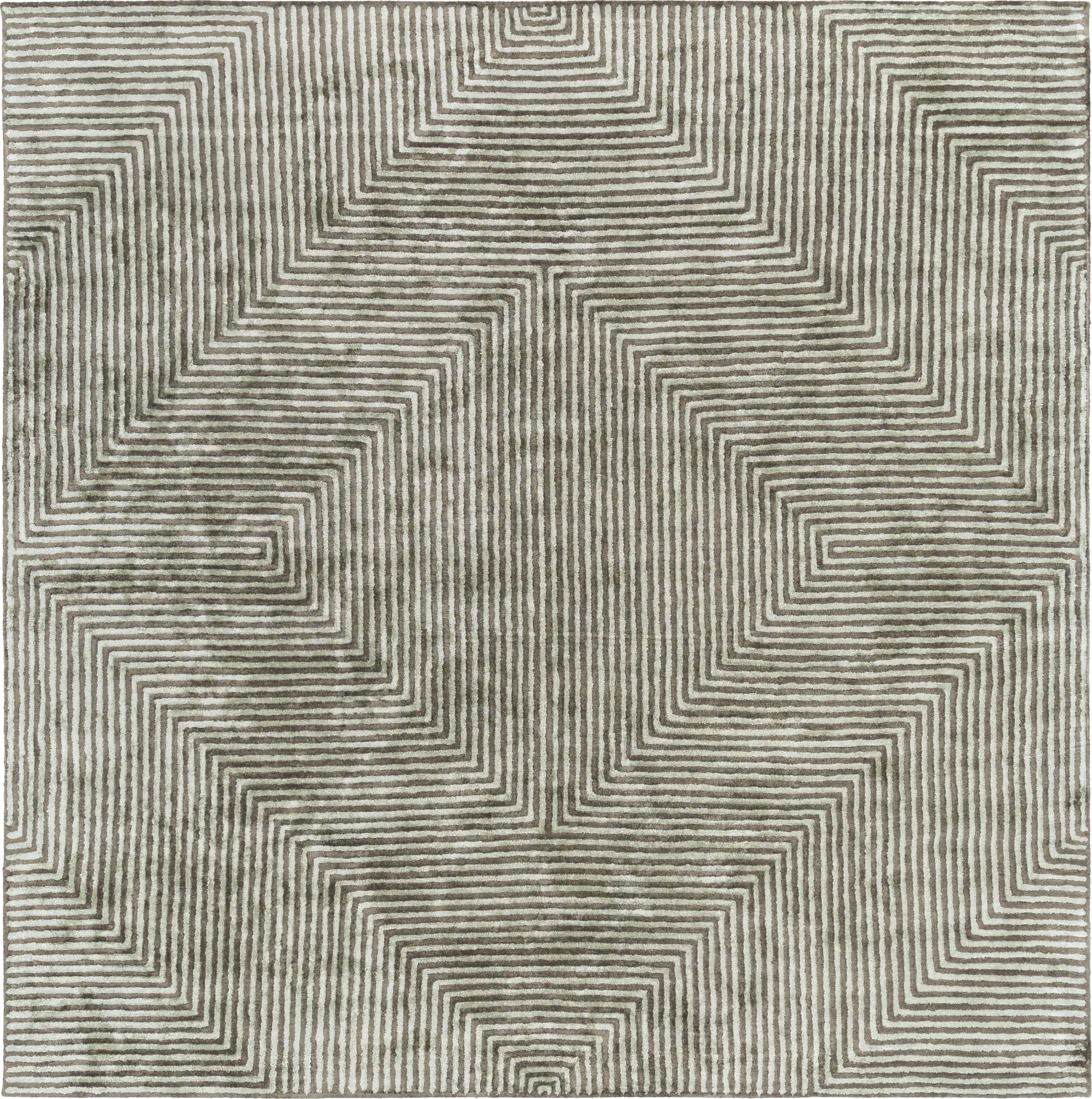 Splitbrook Charcoal 8' Square Rug