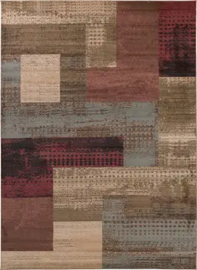 Smilax I Red 7'10 x 10'10 Rug