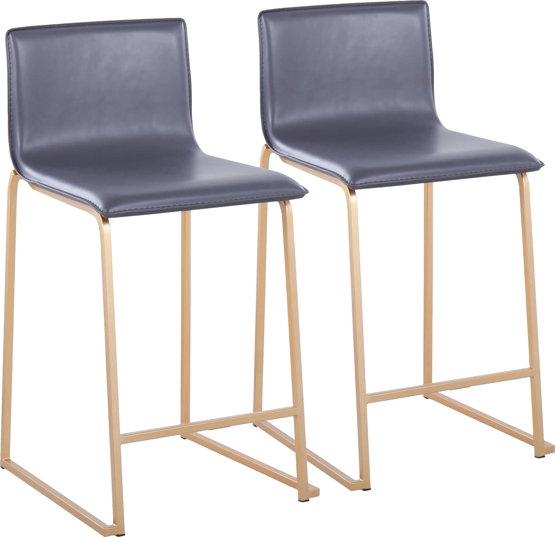 Fassitt Gray Counter Height Stool, Set of 2 - Image 1