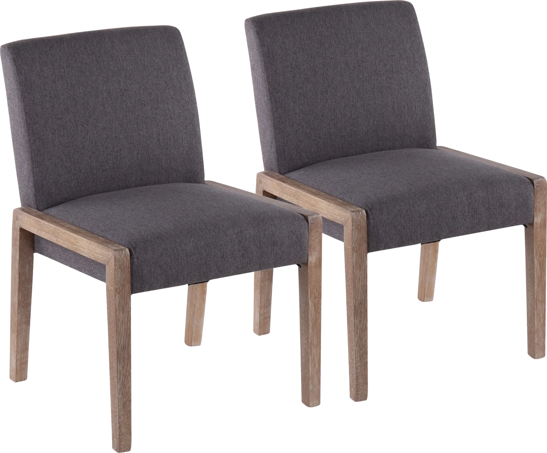 Dobester II Gray Side Chair, Set of 2