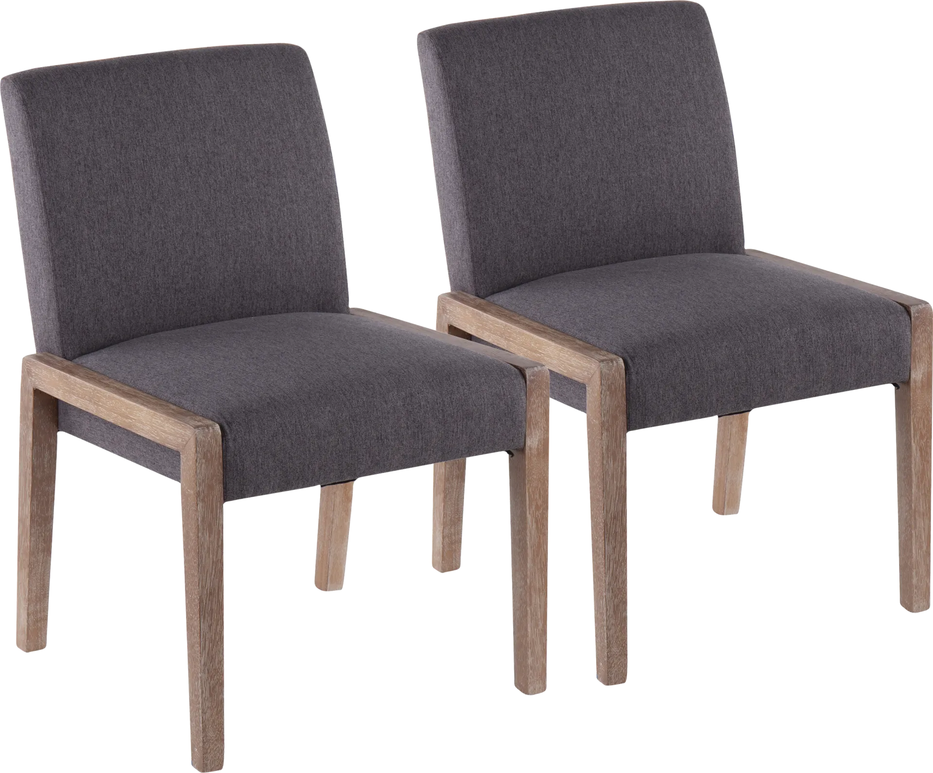 Dobester II Gray Side Chair, Set of 2 - Image 1