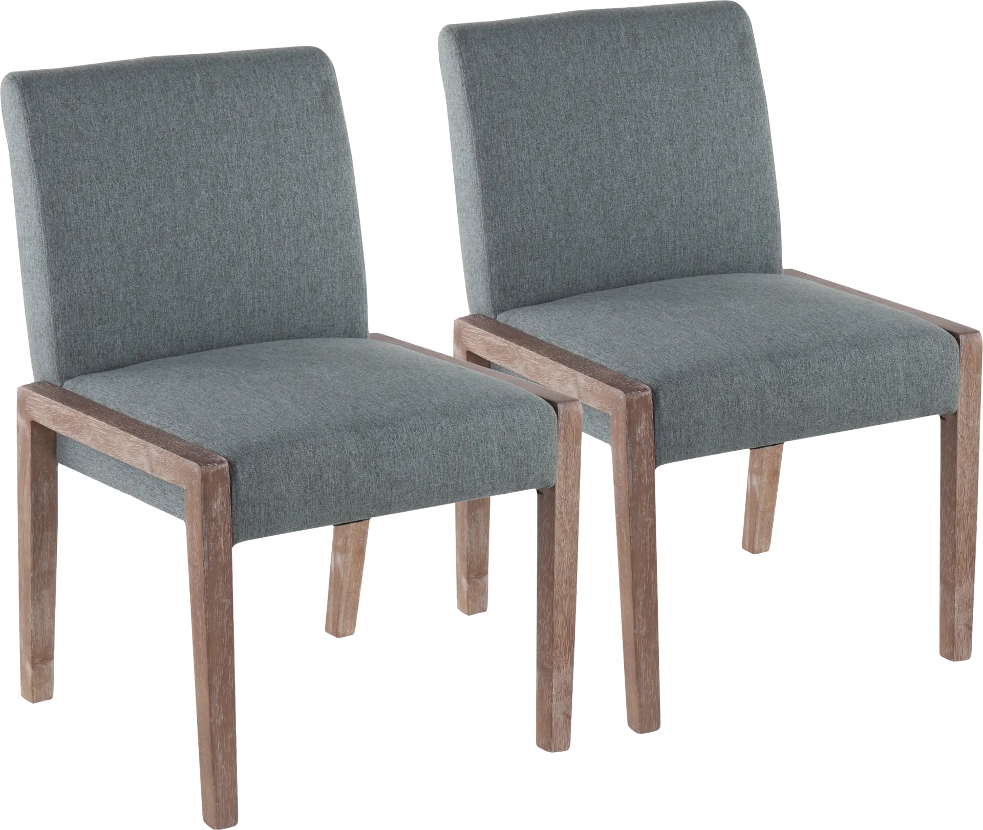 Dobester II Light Teal Side Chair, Set of 2