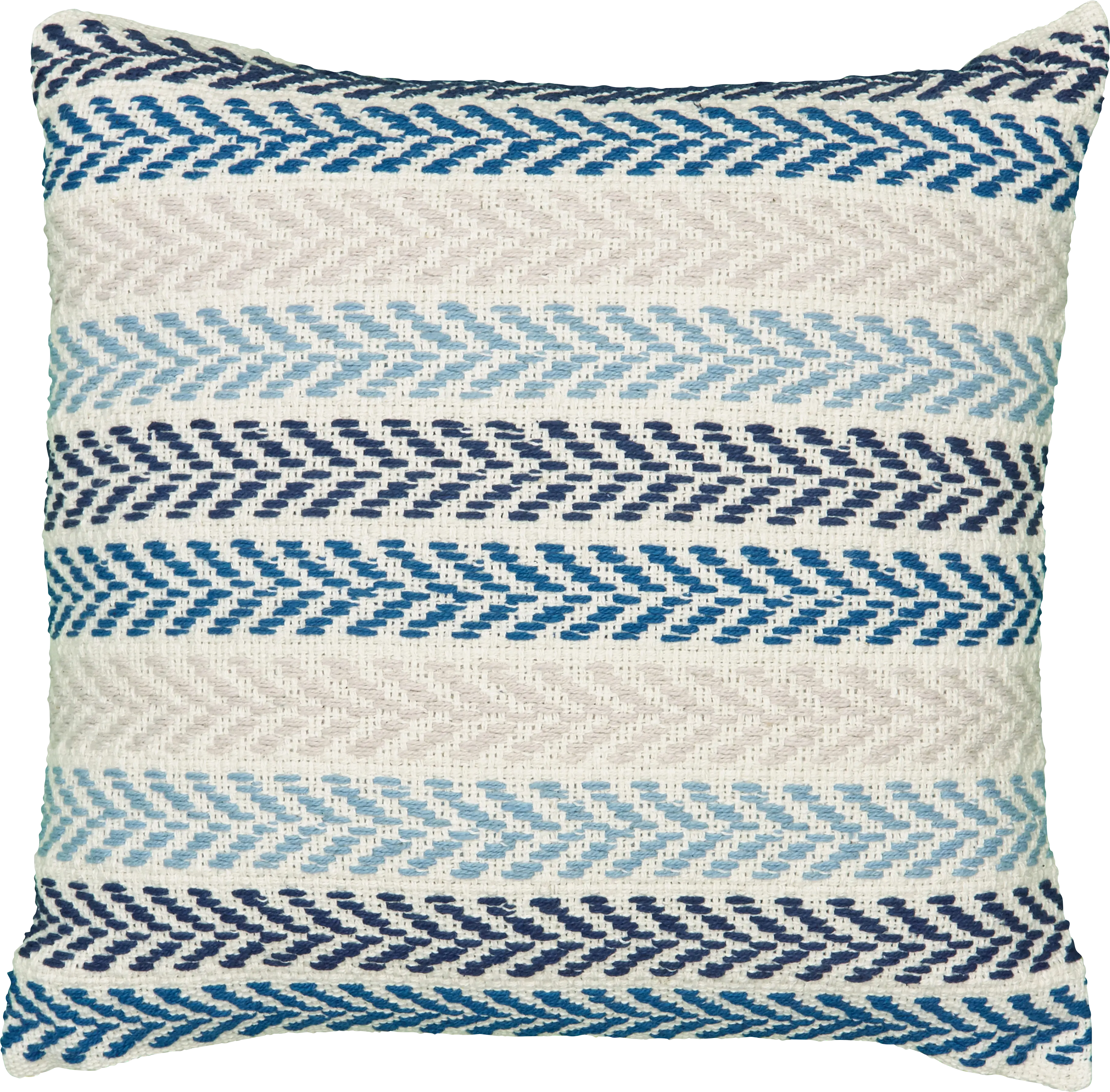 Istarie Blue Throw Pillow