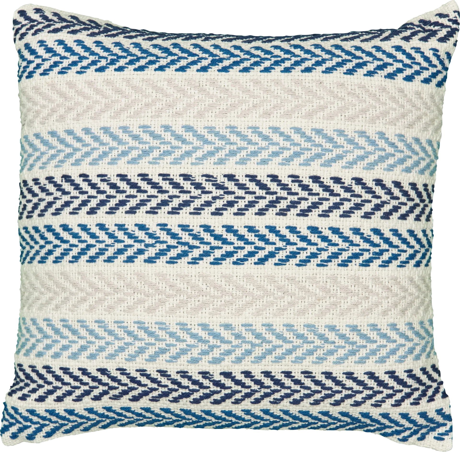 Istarie Blue Throw Pillow - Image 1