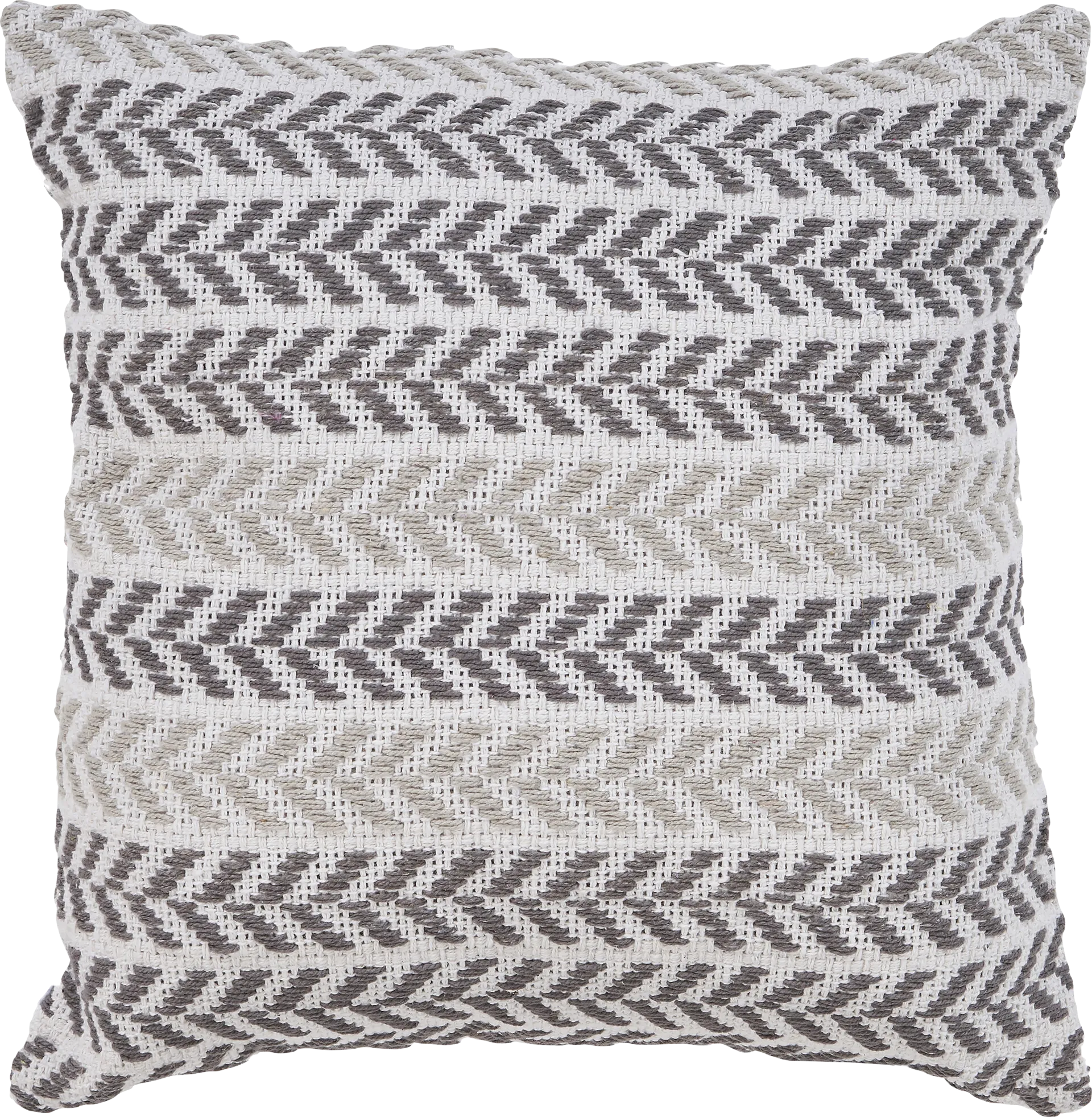 Istarie Gray Throw Pillow - Image 1
