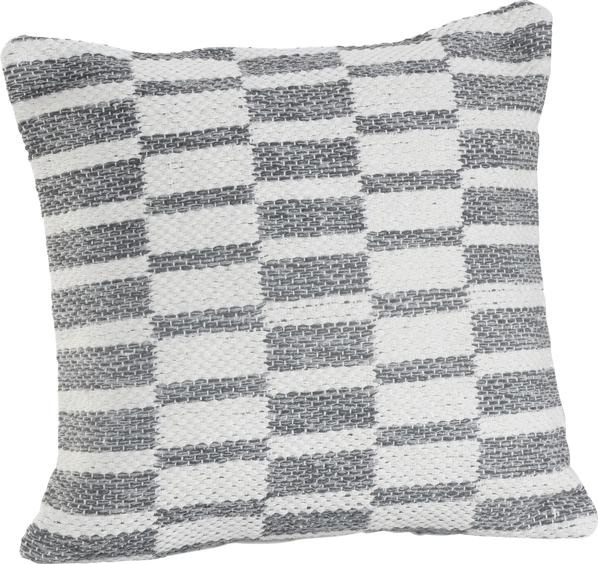Melorna Gray Throw Pillow