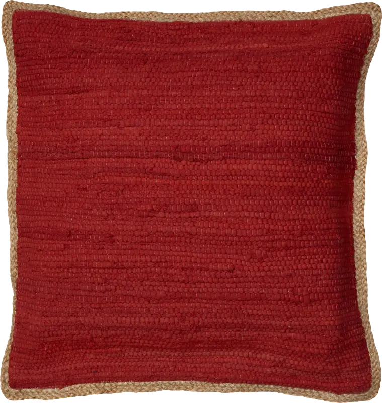 Alayan Red Throw Pillow
