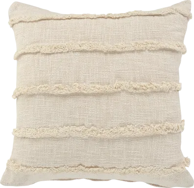 Lorelina Cream Throw Pillow