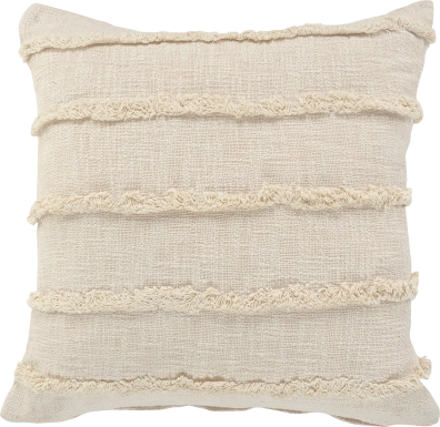 Lorelina Cream Throw Pillow