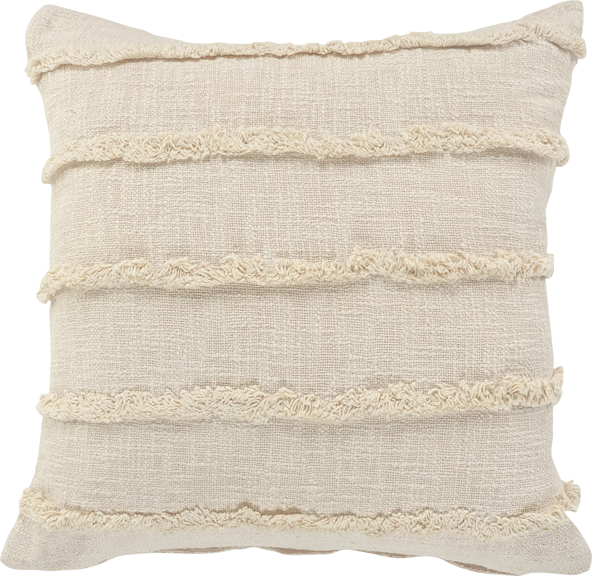 Lorelina Cream Throw Pillow - Image 1