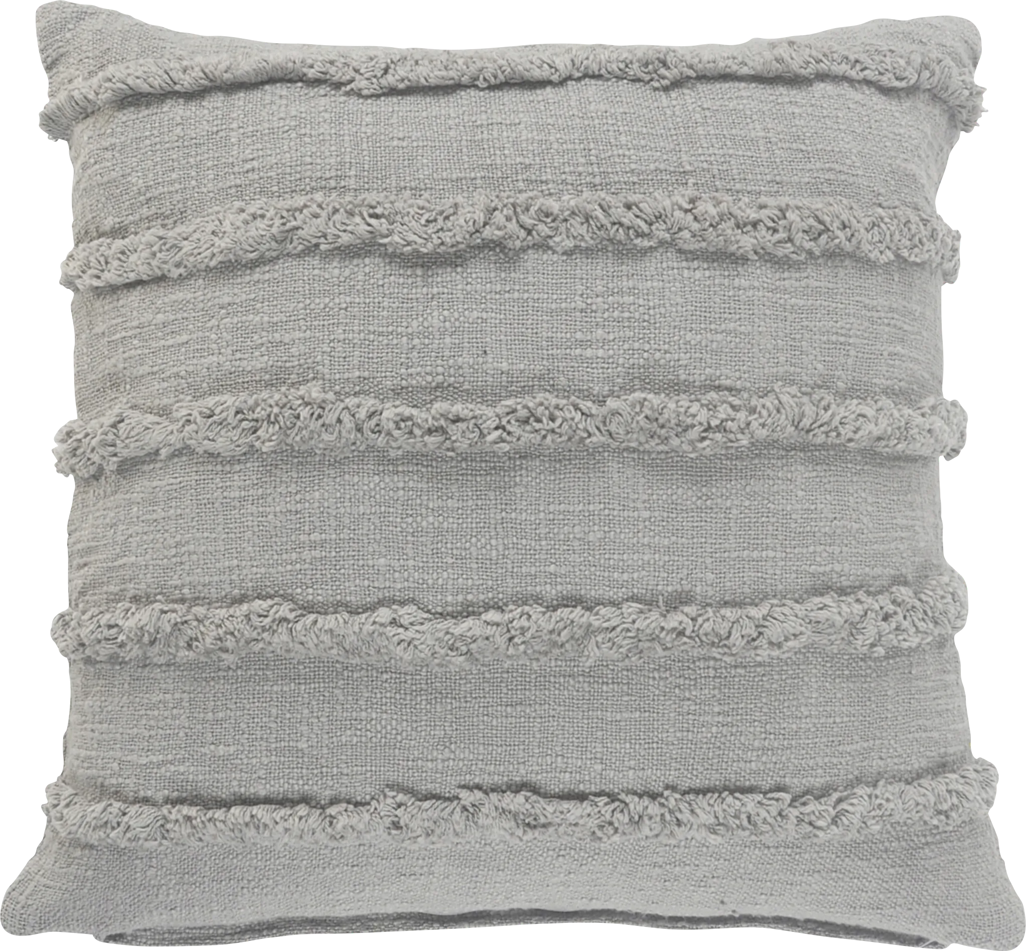 Lorelina Gray Throw Pillow