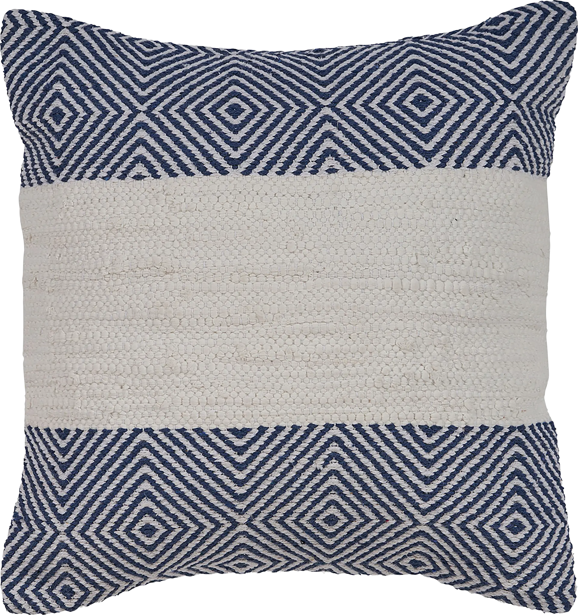 Arlona Navy Throw Pillow