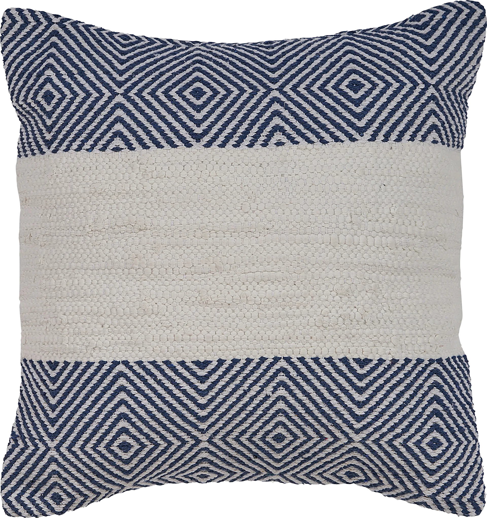 Arlona Navy Throw Pillow - Image 1