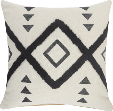 Norasen II Off White Throw Pillow