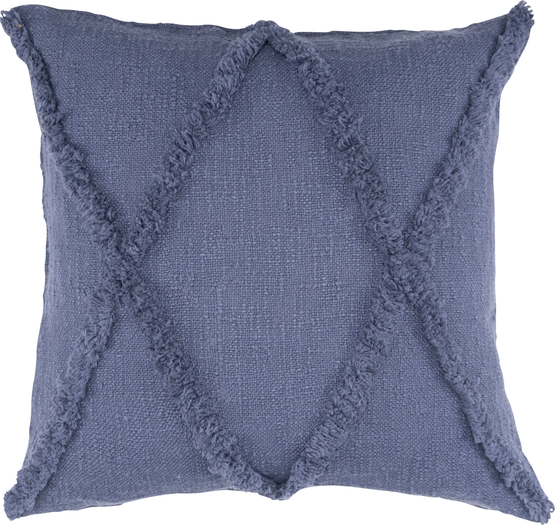 Rosellar Navy Throw Pillow