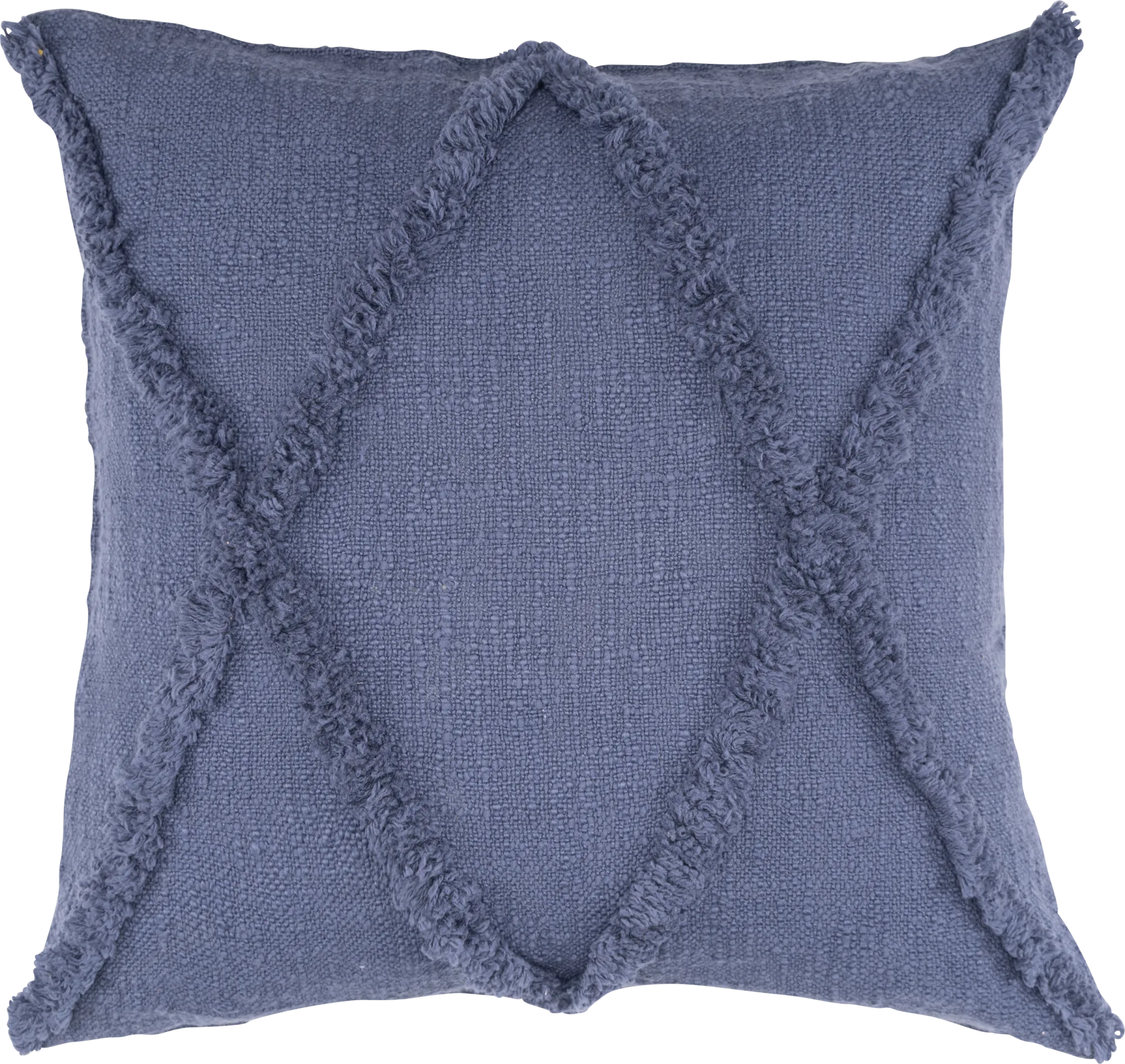 Rosellar Navy Throw Pillow - Image 1