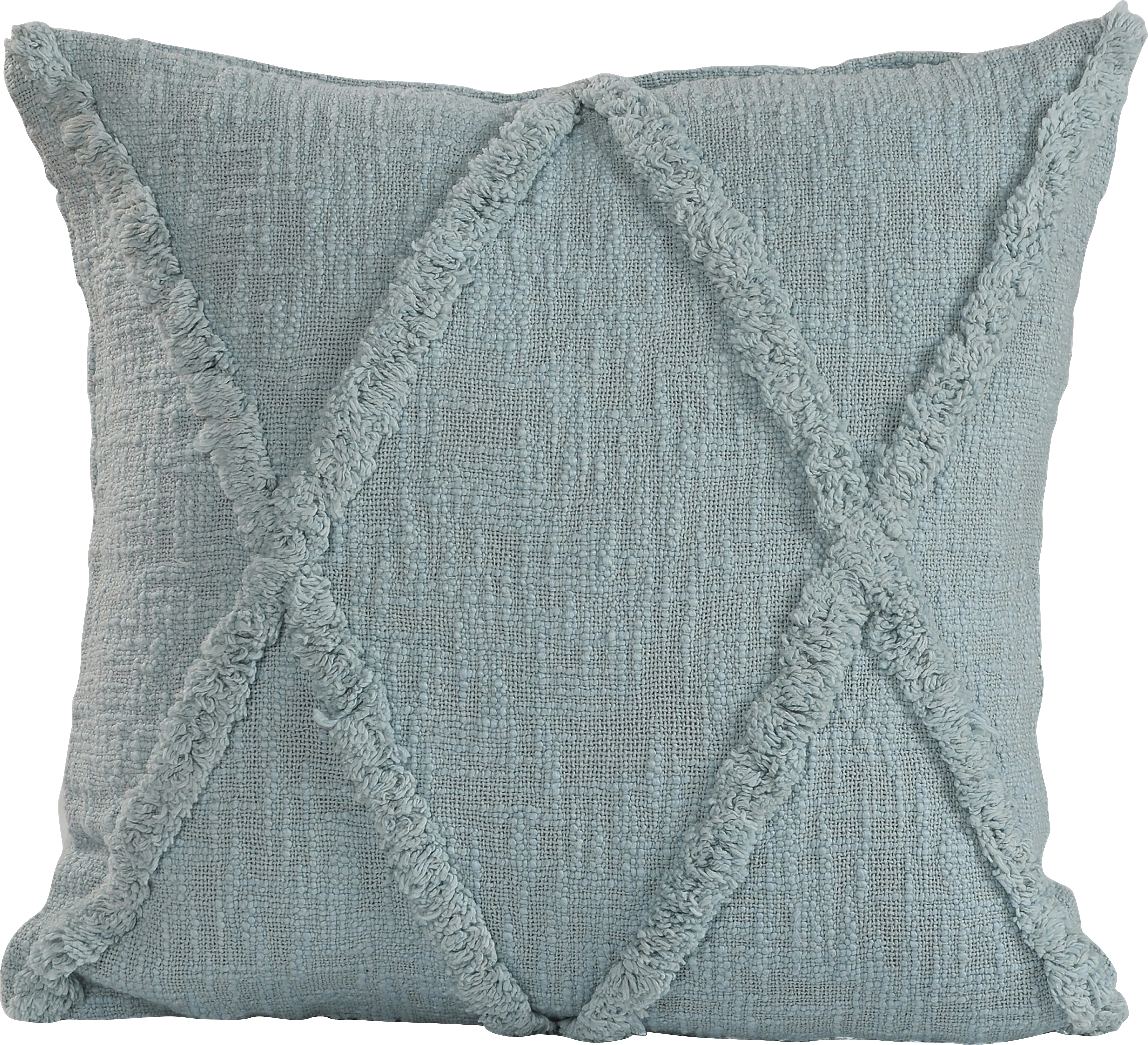Rosellar Light Blue Throw Pillow - Thumbnail - Image 1