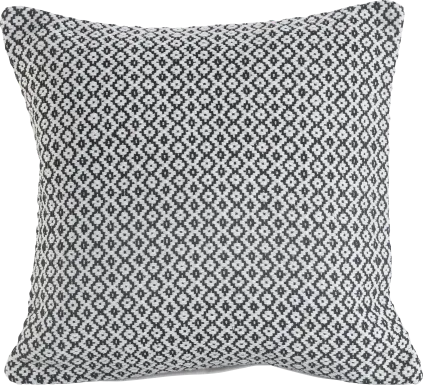 Antimo Charcoal Throw Pillow