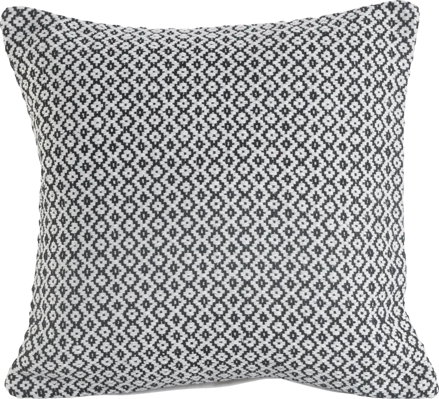 Antimo Charcoal Throw Pillow