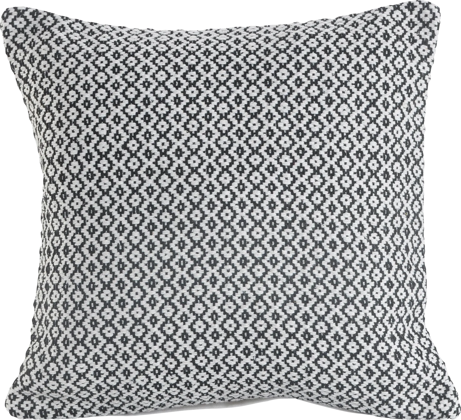 Antimo Charcoal Throw Pillow - Image 1
