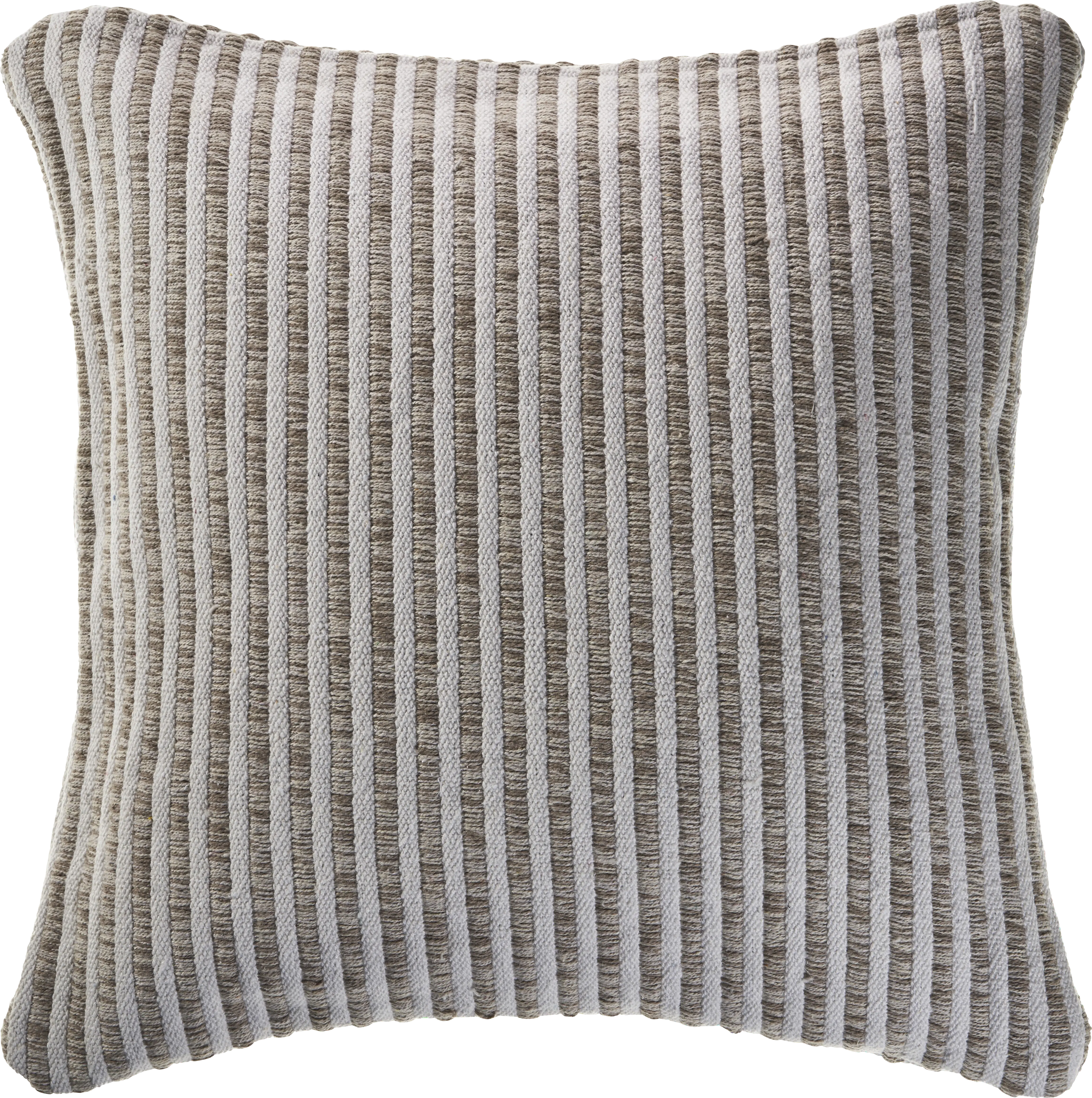 Amleto Taupe Throw Pillow - Thumbnail - Image 1
