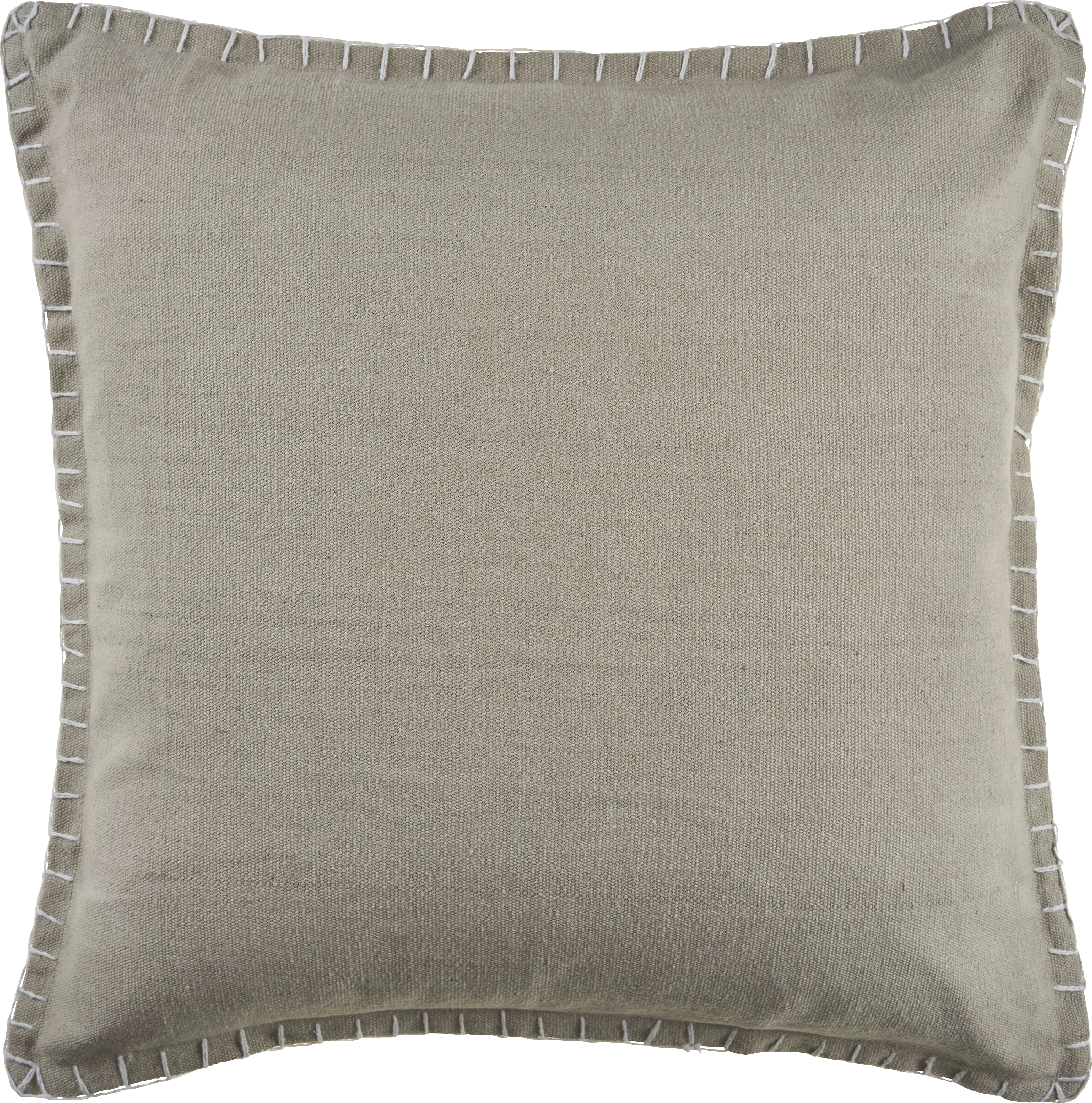 Burroy Beige Throw Pillow - Thumbnail - Image 1