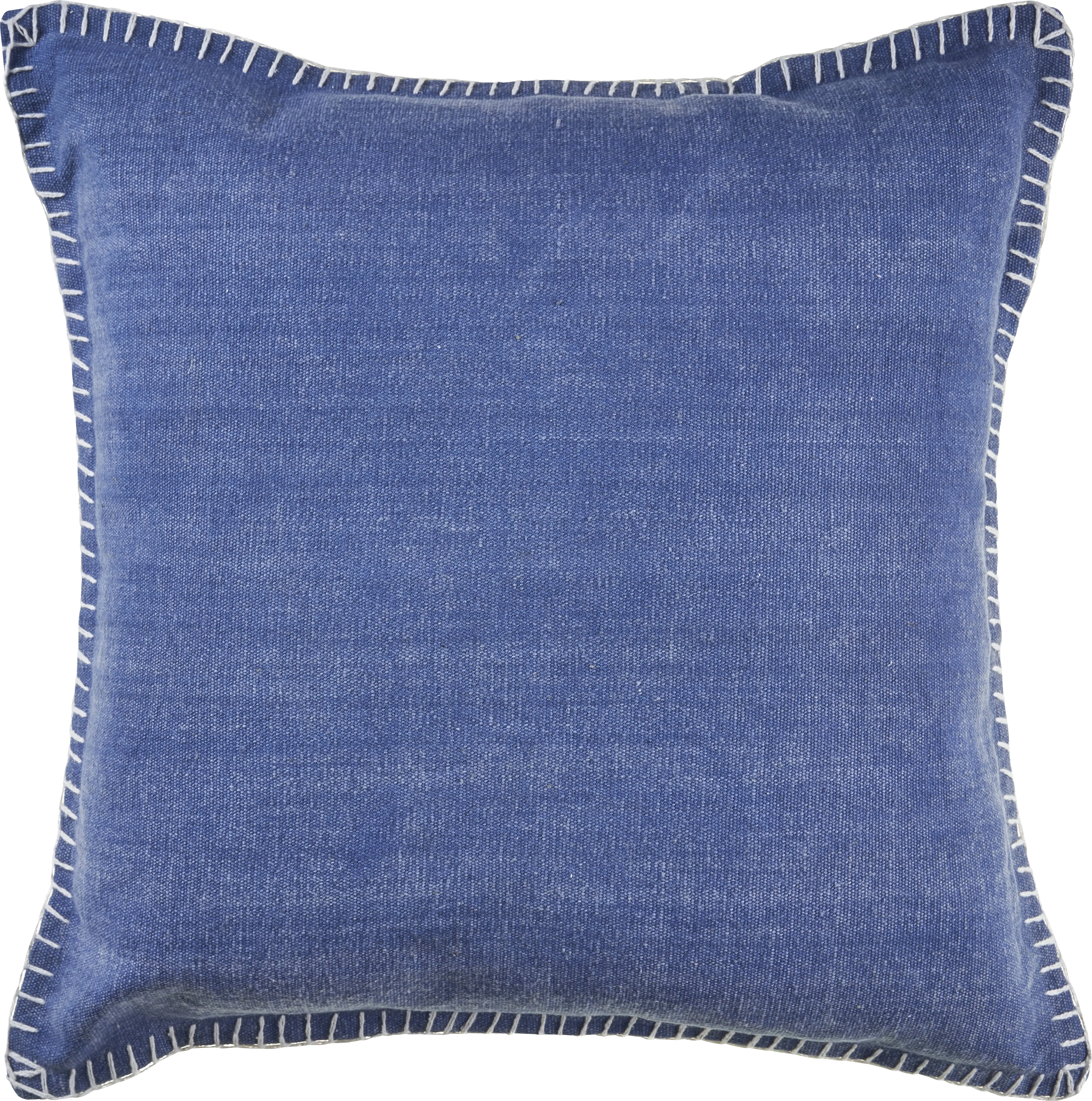 Burroy Blue Throw Pillow - Thumbnail - Image 1
