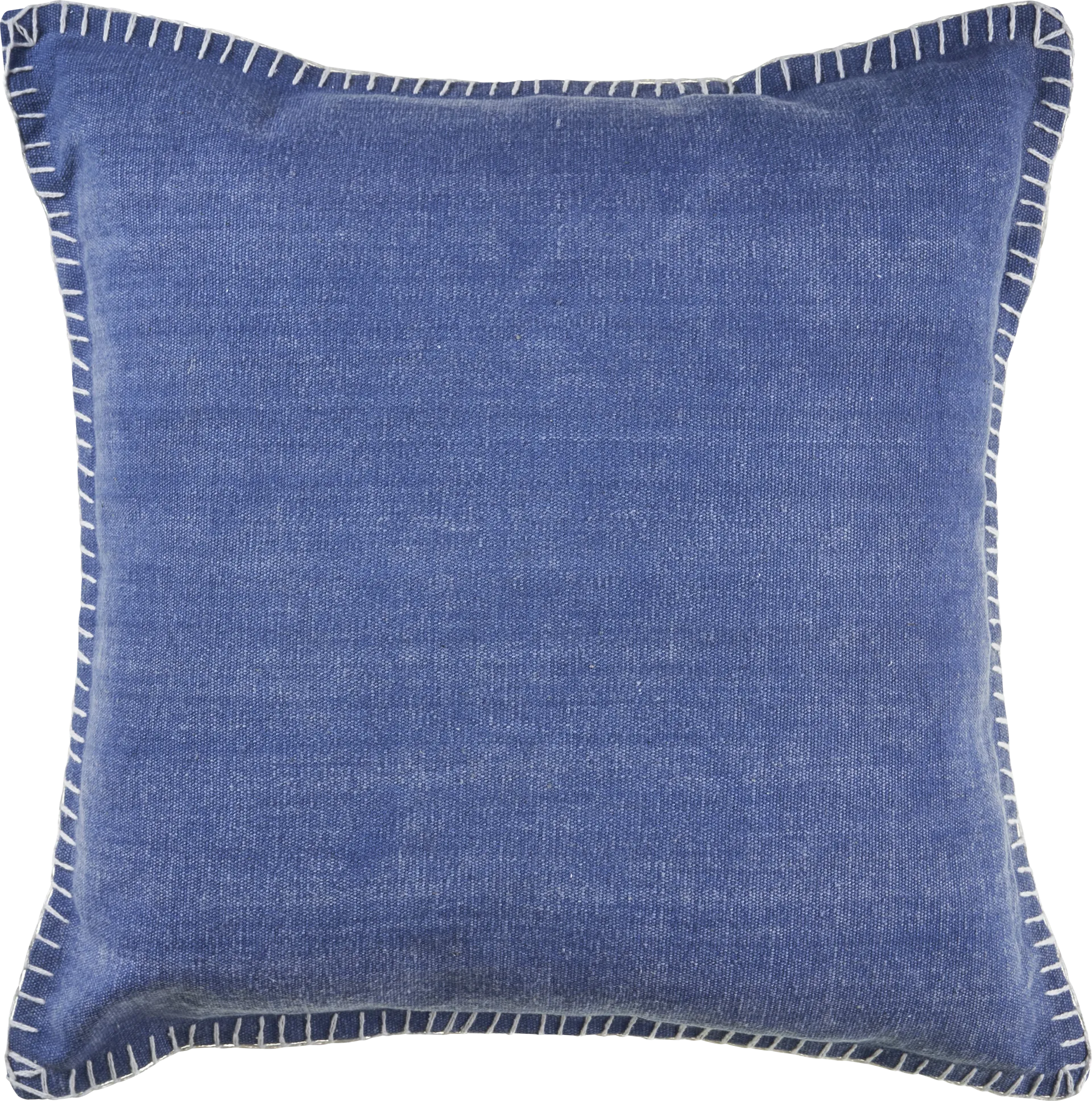 Burroy Blue Throw Pillow - Image 1